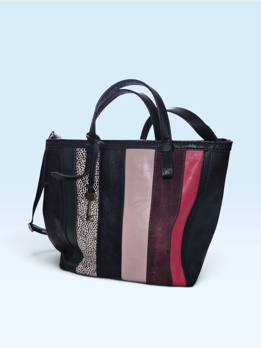 Women’s Multicolor Stripe Tote Bag
